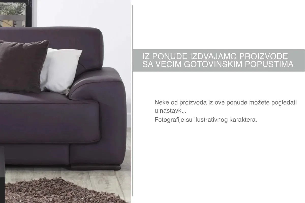 SIMPO katalog nameštaja – izdvojeni proizvodi sa gotovinskim popustima