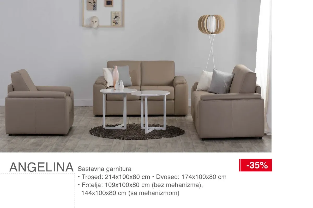 SIMPO ANGELINA sastavna garnitura na sniženju 35%