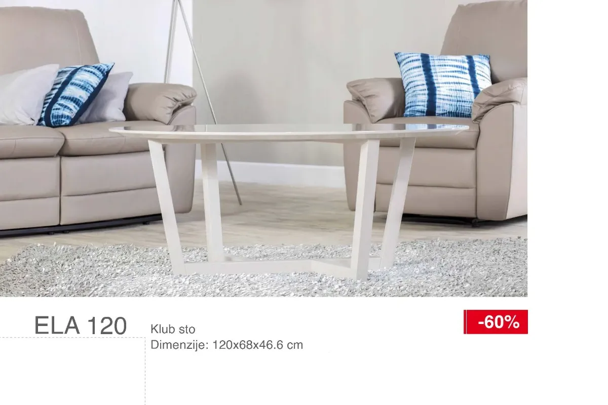 SIMPO ELA 120 klub sto na sniženju 60%