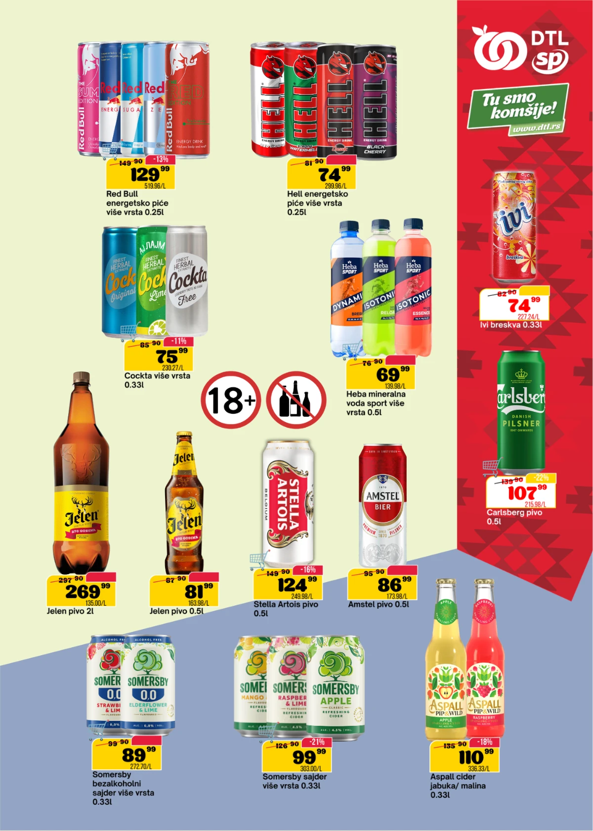 DTL SP Marketi katalog do 24.08.2026. – Nescafe 2u1, 3u1, frappe i Classic kafa na akciji