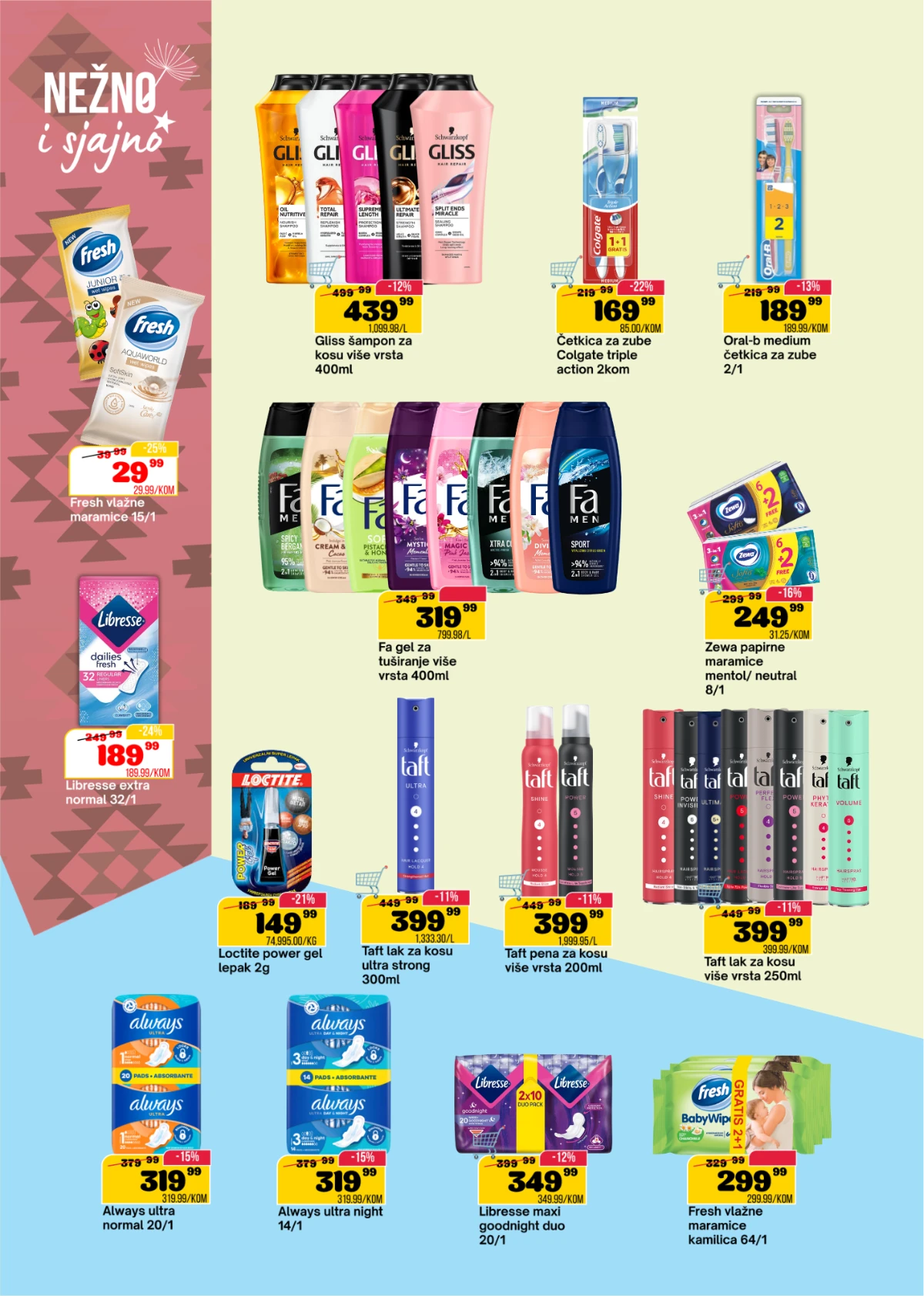 DTL SP Marketi katalog do 24.08.2026. – TO! integralne i pšenične tortilje i Bellissimo sladoled