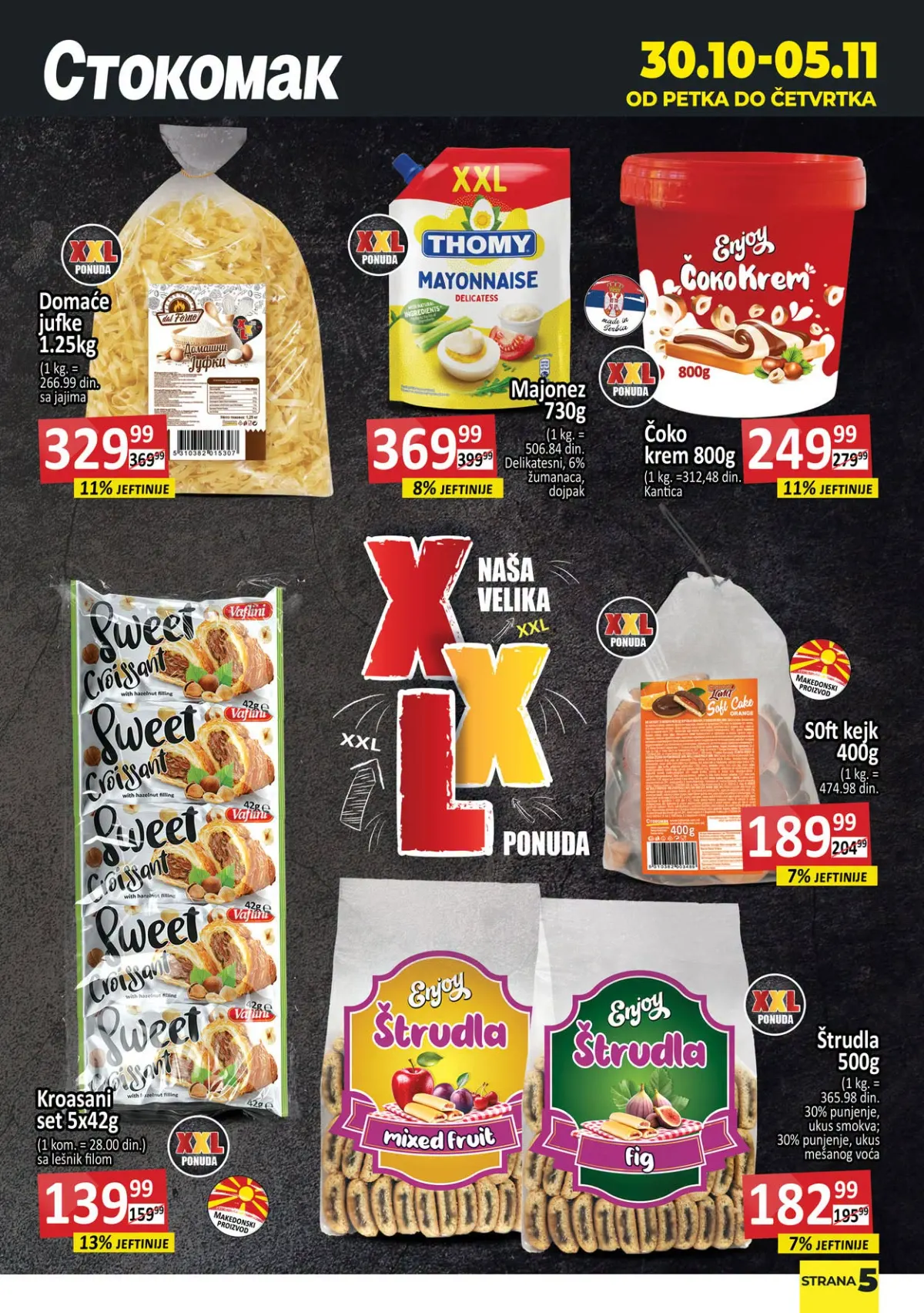 Stokomak katalog 30.10–05.11.2026. – strana 6, ponuda proizvoda na sniženju
