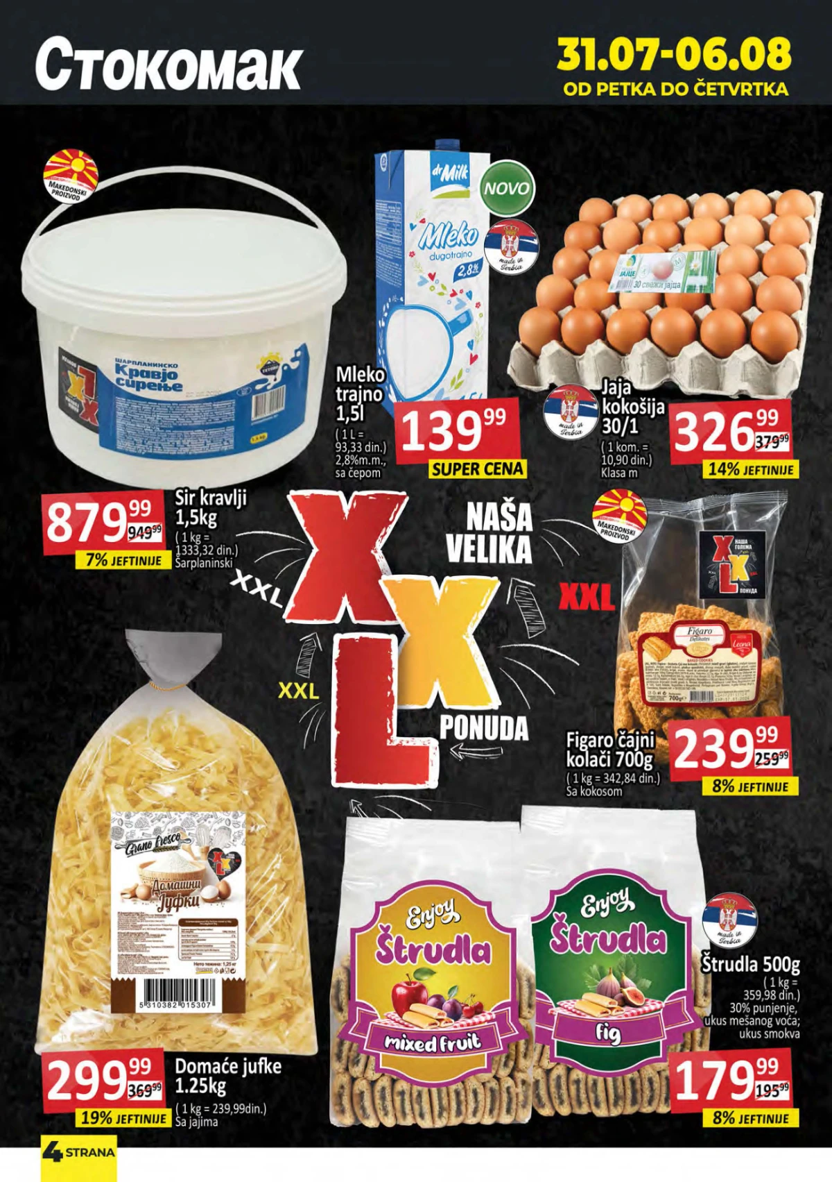 Stokomak katalog strana 4 Stokomak akcija strana 4 – XXL ponuda