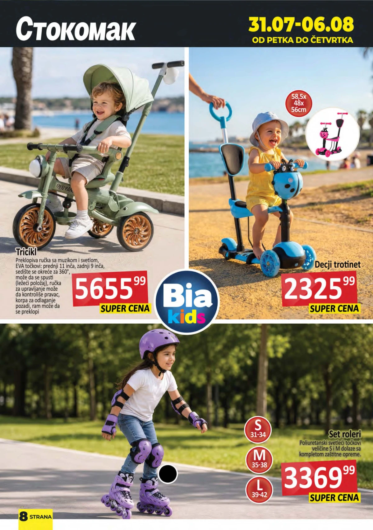 Stokomak katalog strana 8 Stokomak akcija strana 8 – dečiji program