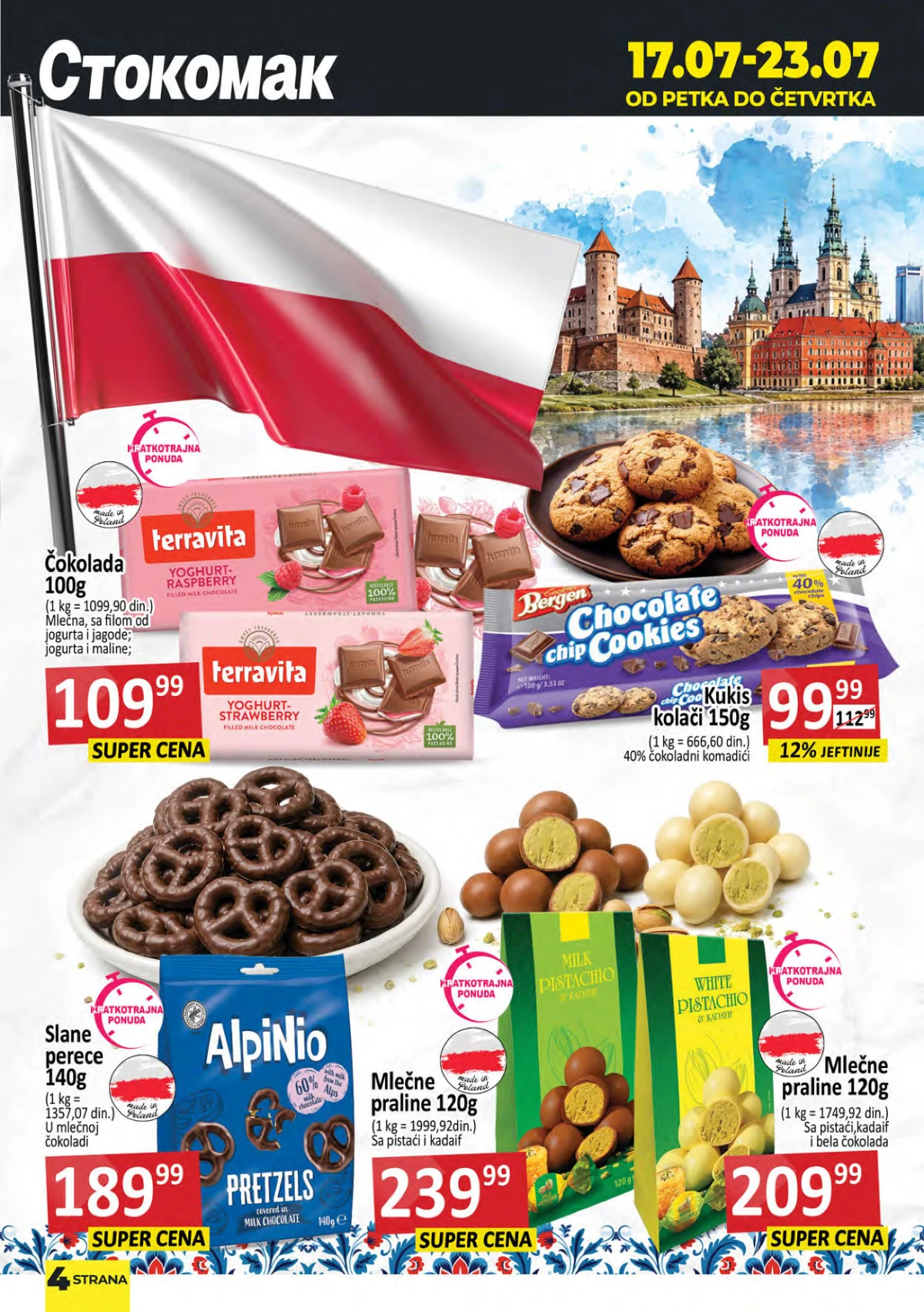 Stokomak katalog 17. do 23.07.2026. – čokolade, kolači, perece i slatkiši na akciji – strana 4