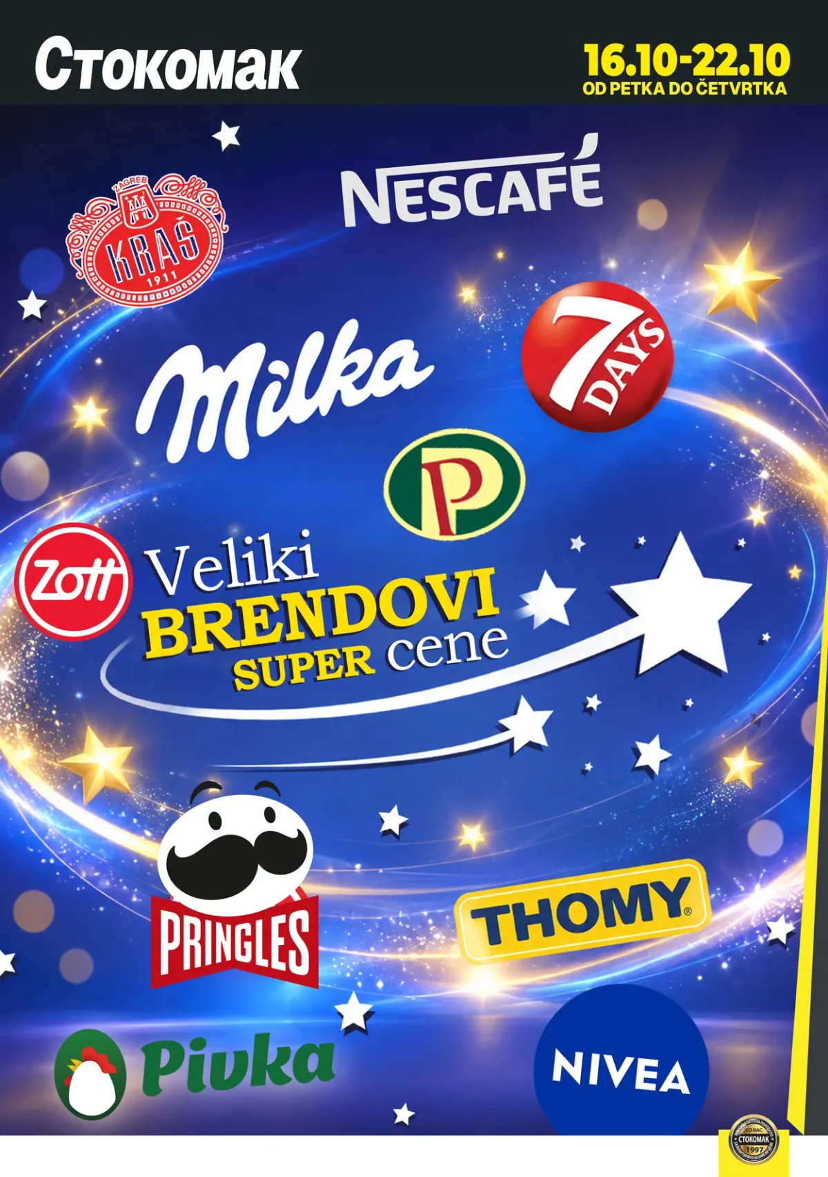 Stokomak katalog 16–22.10.2026. – najava ponude Veliki brendovi, super cene