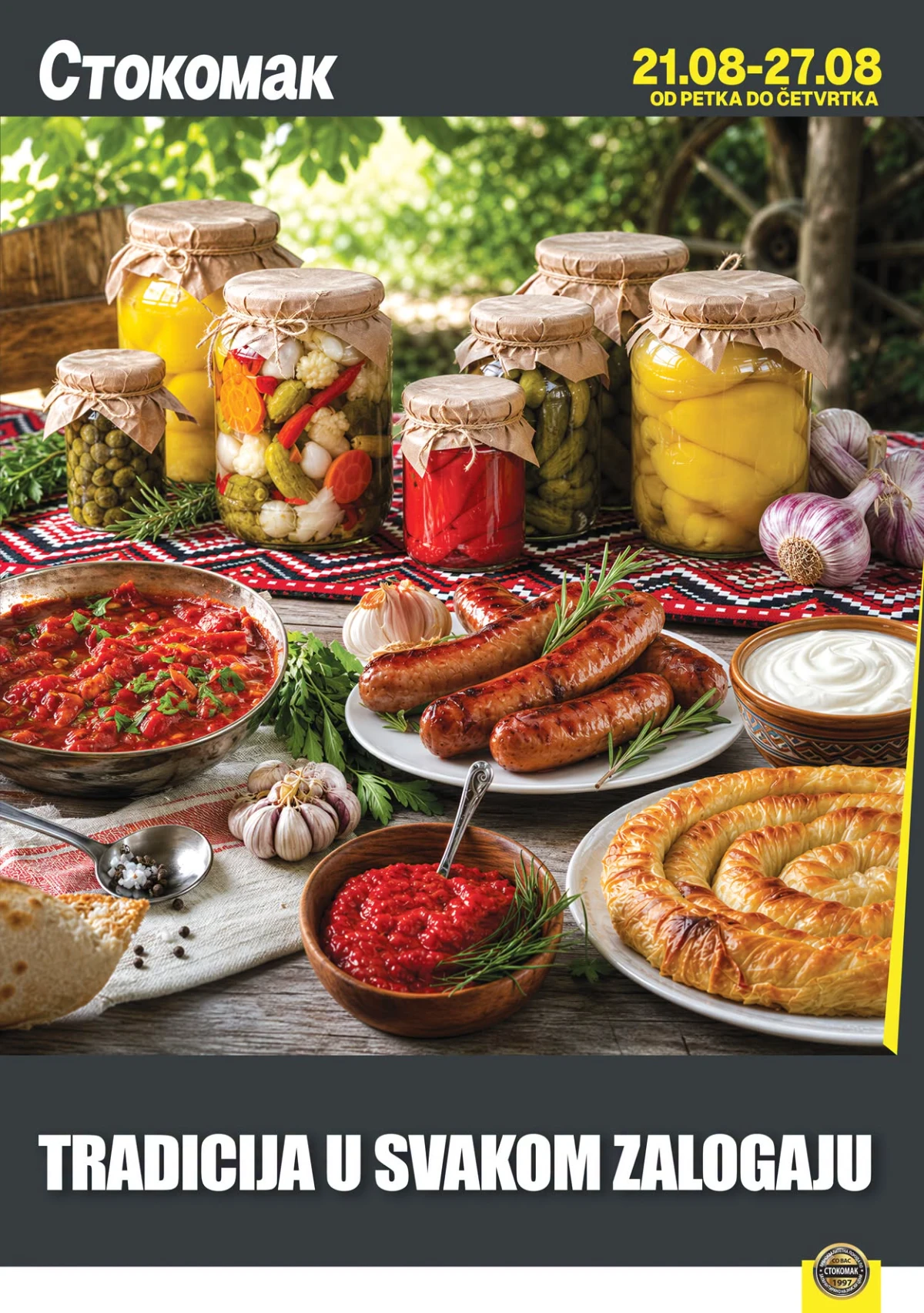 Stokomak katalog do 27.08.2026. – tradicionalni proizvodi i domaća zimnica