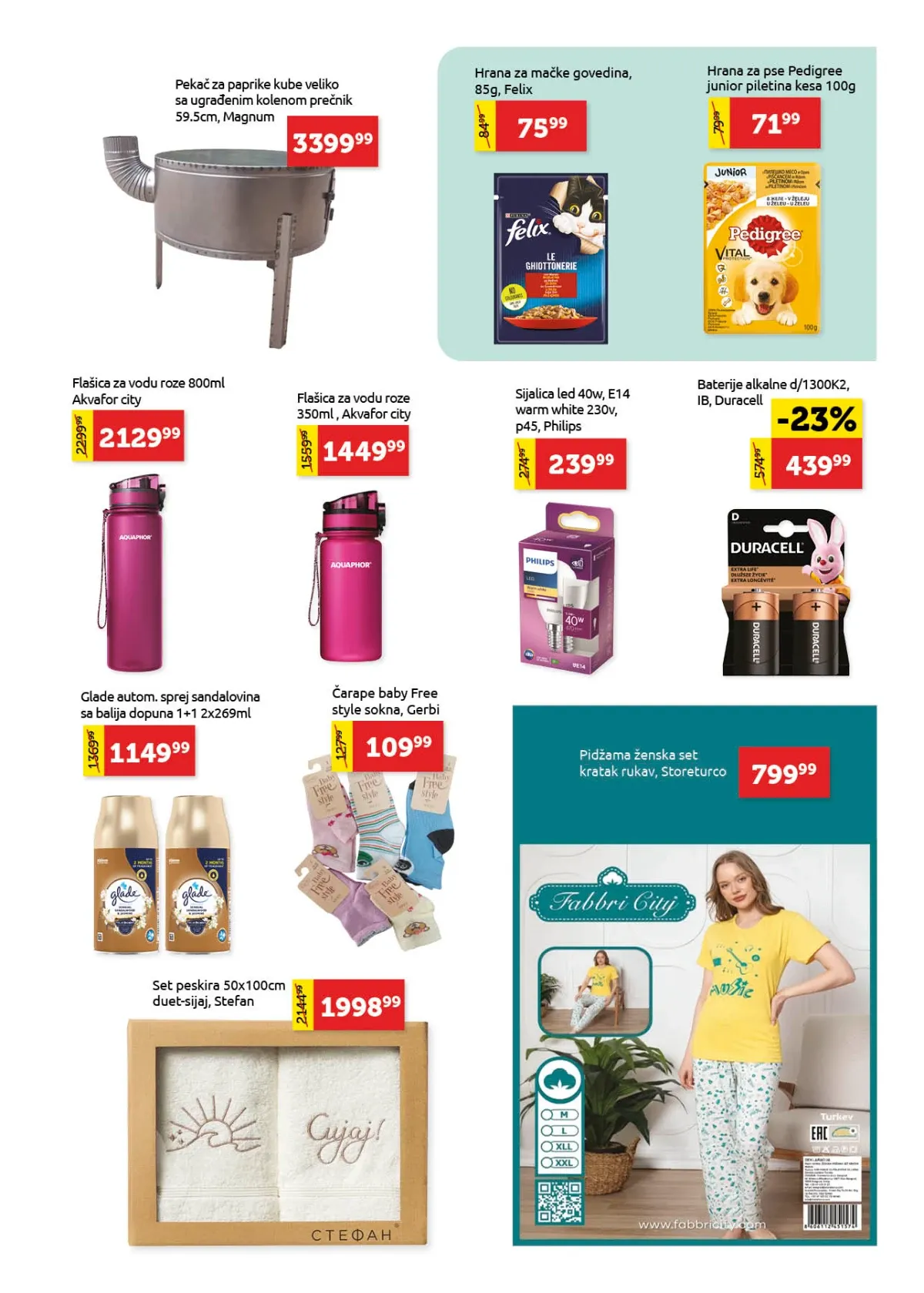 Super Vero katalog – oprema za domaćinstvo, hrana za ljubimce i baterije