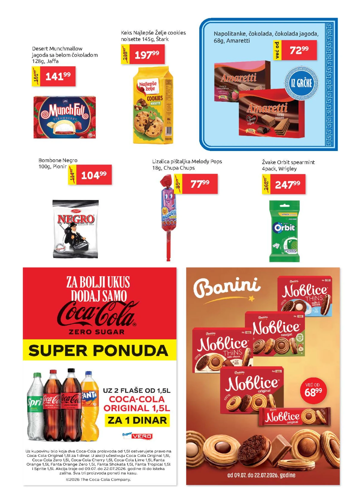 Super Vero katalog strana 17 – kozmetika, nega tela i proizvodi za ličnu higijenu
