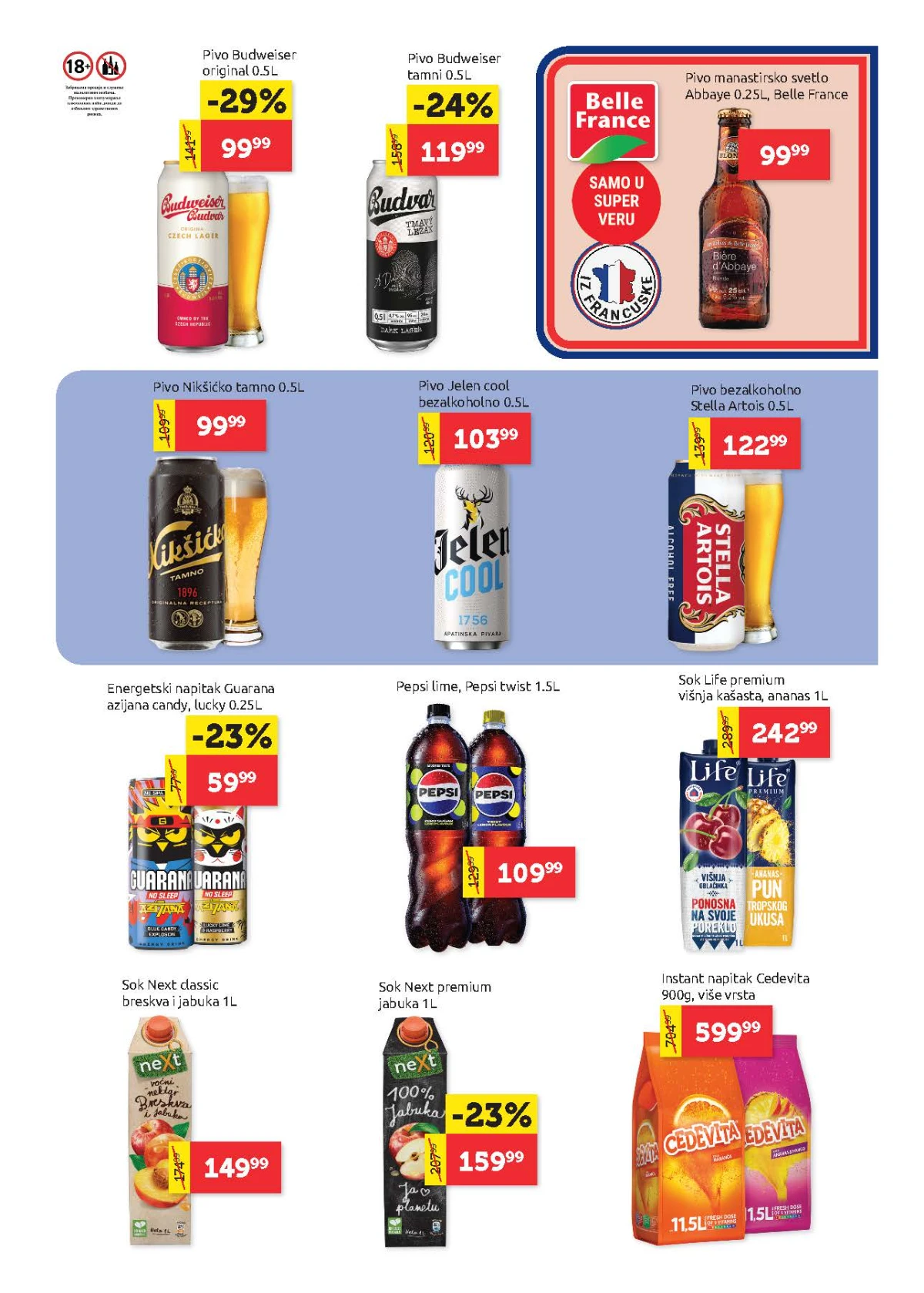 Super Vero katalog strana 19 – kuhinjski pribor, posuđe i proizvodi za domaćinstvo