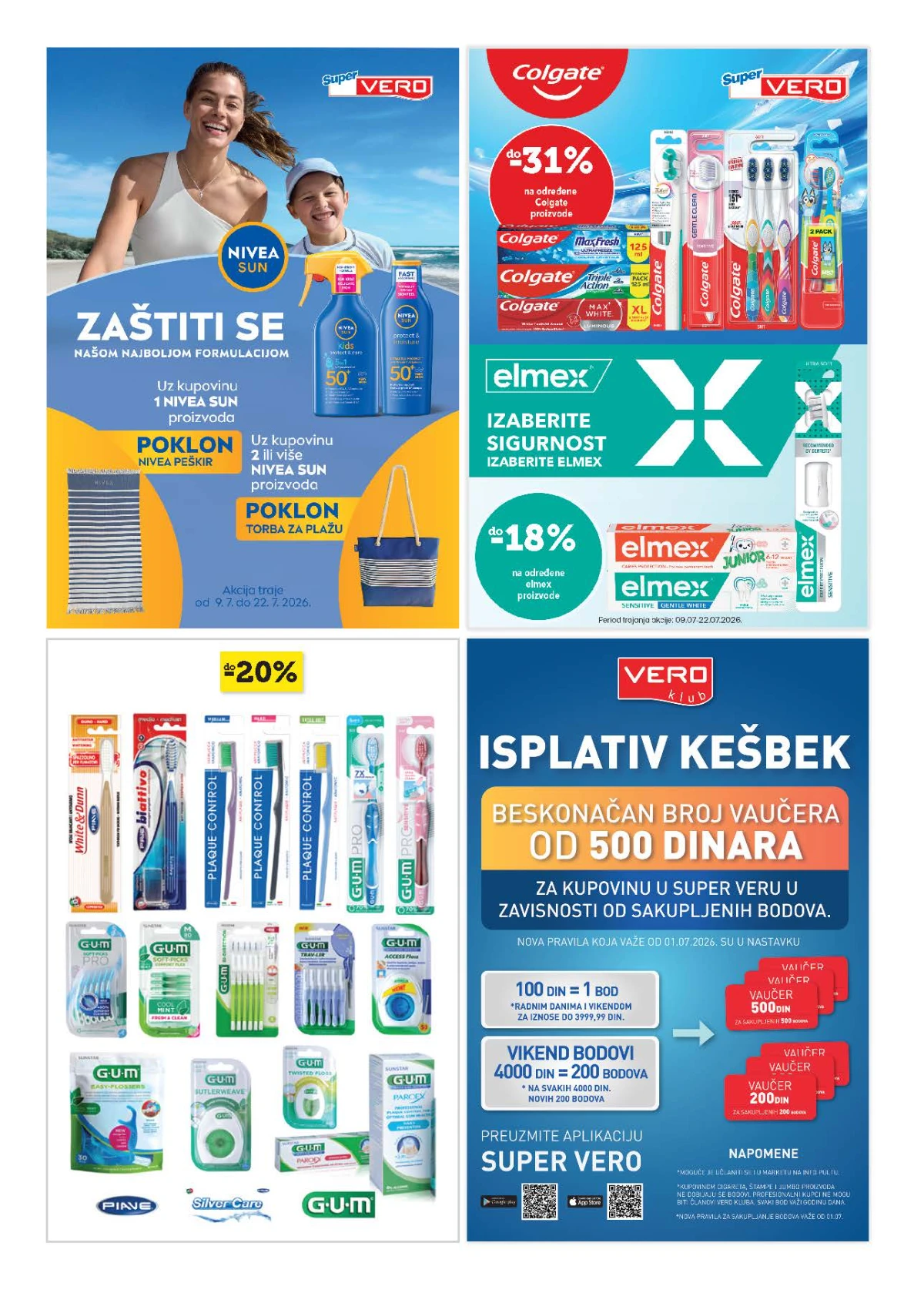 Super Vero katalog strana 26 – izabrane ponude iz aktuelnog kataloga