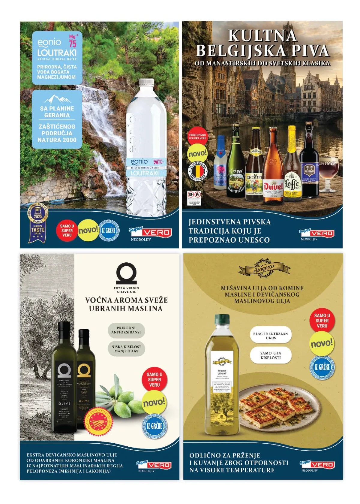 Super Vero katalog strana 29 – maslinovo ulje, voda i specijalna ponuda