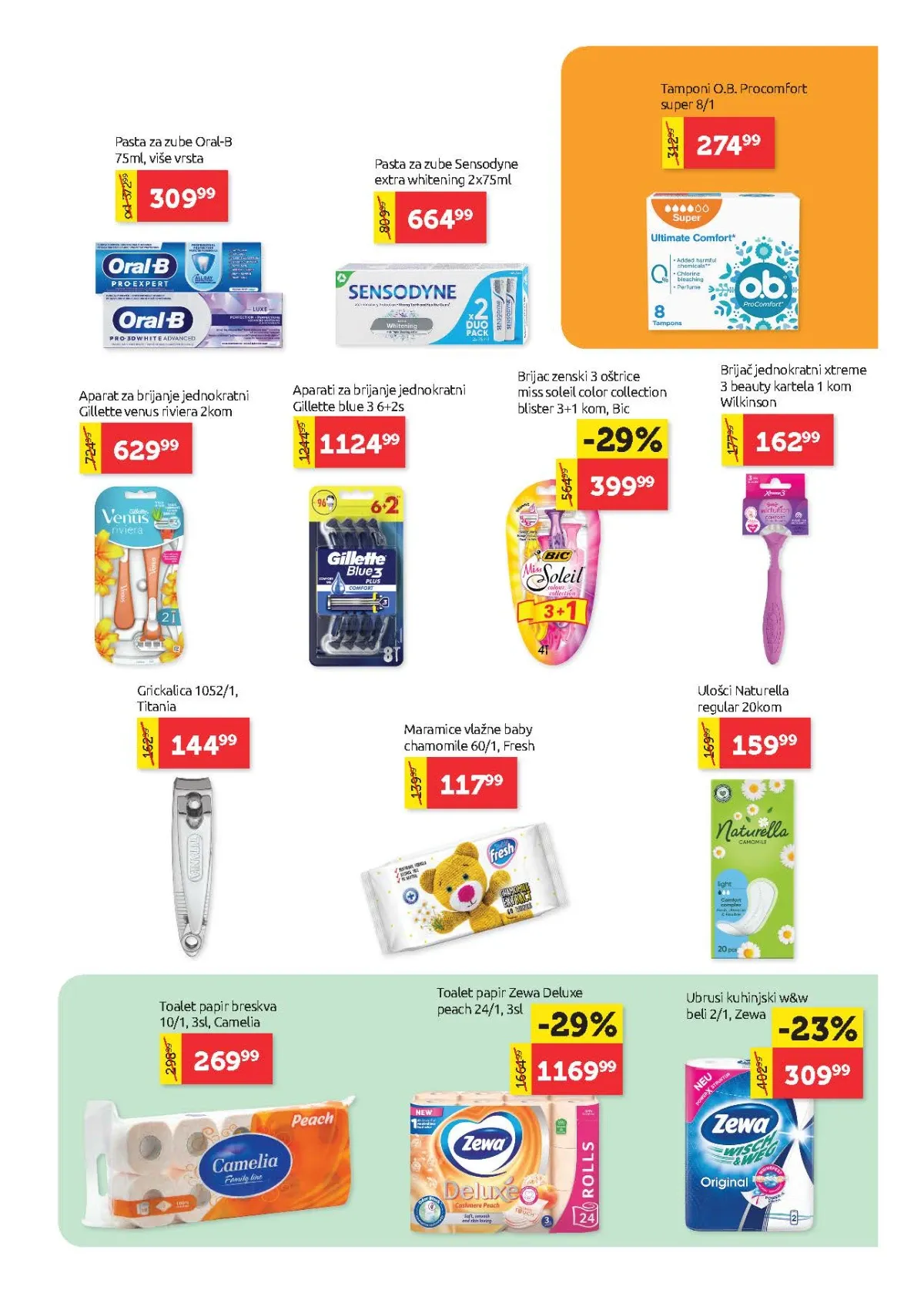 Super VERO katalog do 19.08.2026. – kozmetika, nega tela i proizvodi za ličnu higijenu.
