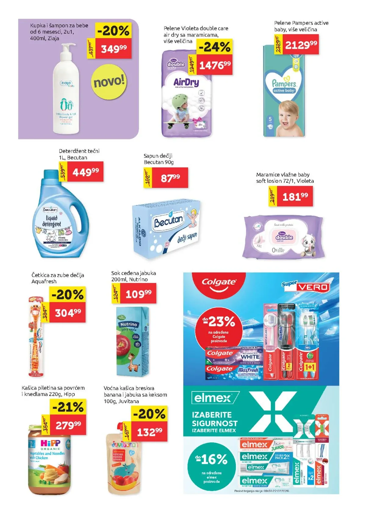 Super VERO katalog do 19.08.2026. – proizvodi za pranje veša, omekšivači i sredstva za čišćenje.