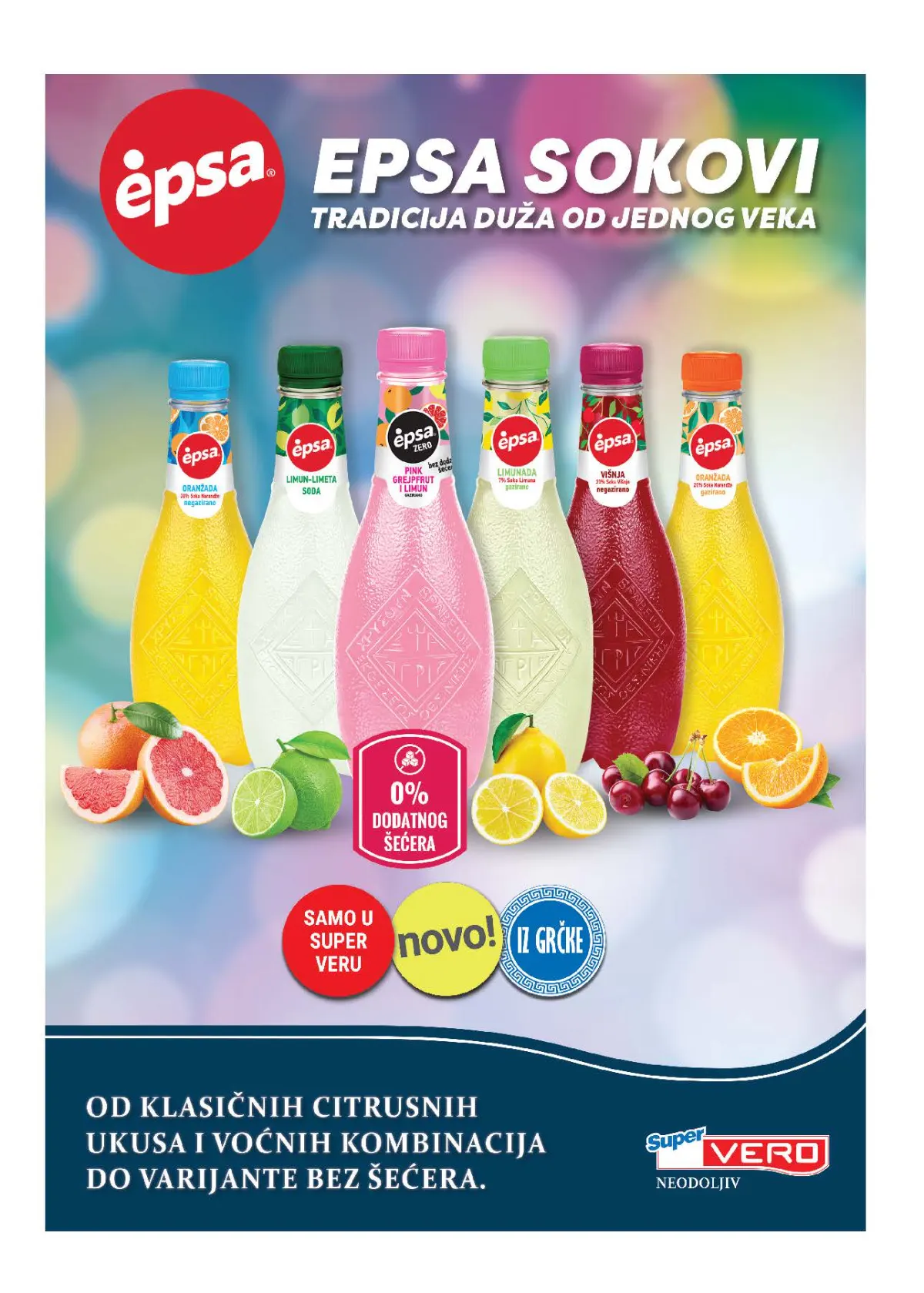 Super Vero katalog – strana 30, Epsa sokovi Super Vero katalog strana 30 – Epsa sokovi, voćni napici i varijante bez dodatog šećera