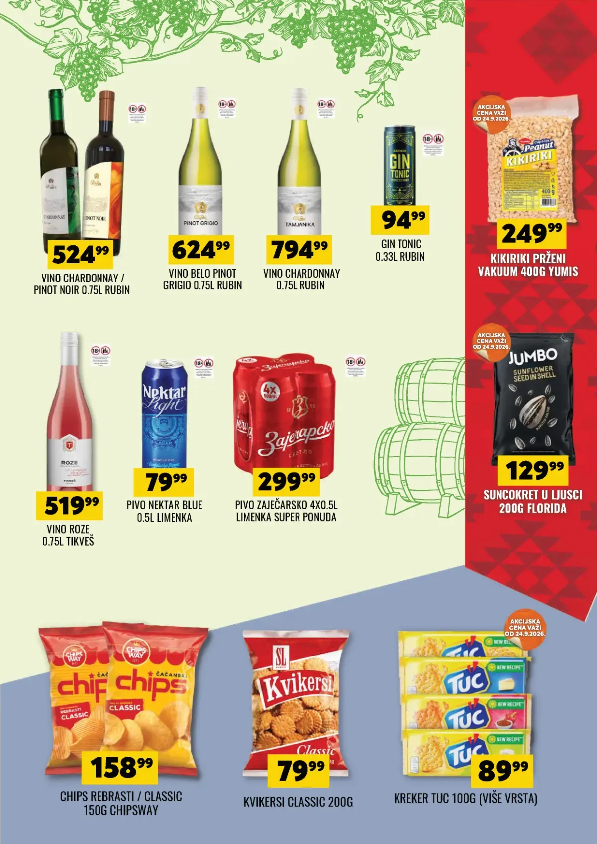 DTL Tekijanka katalog, strana 11 – vina, pivo i grickalice
