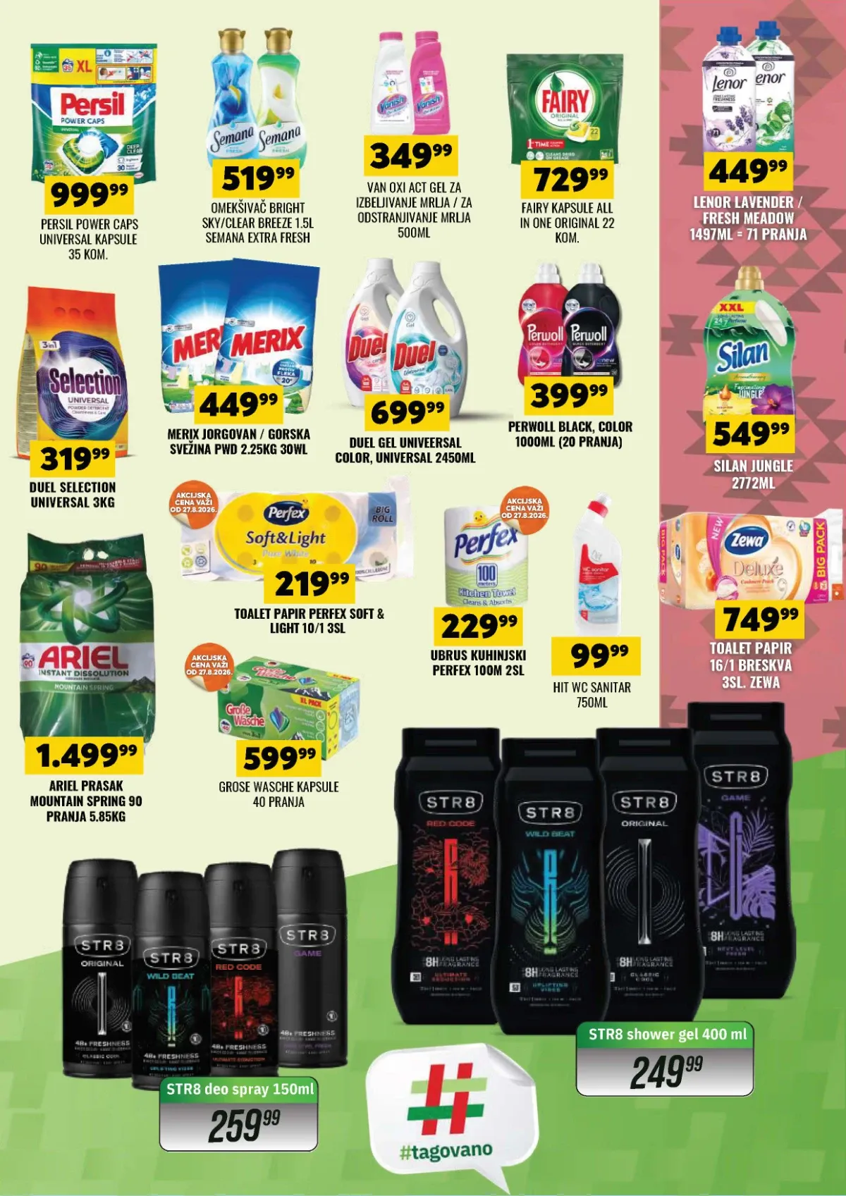 DTL Tekijanka katalog do 07.09.2026. – Persil Power Caps i Duel gel za pranje veša