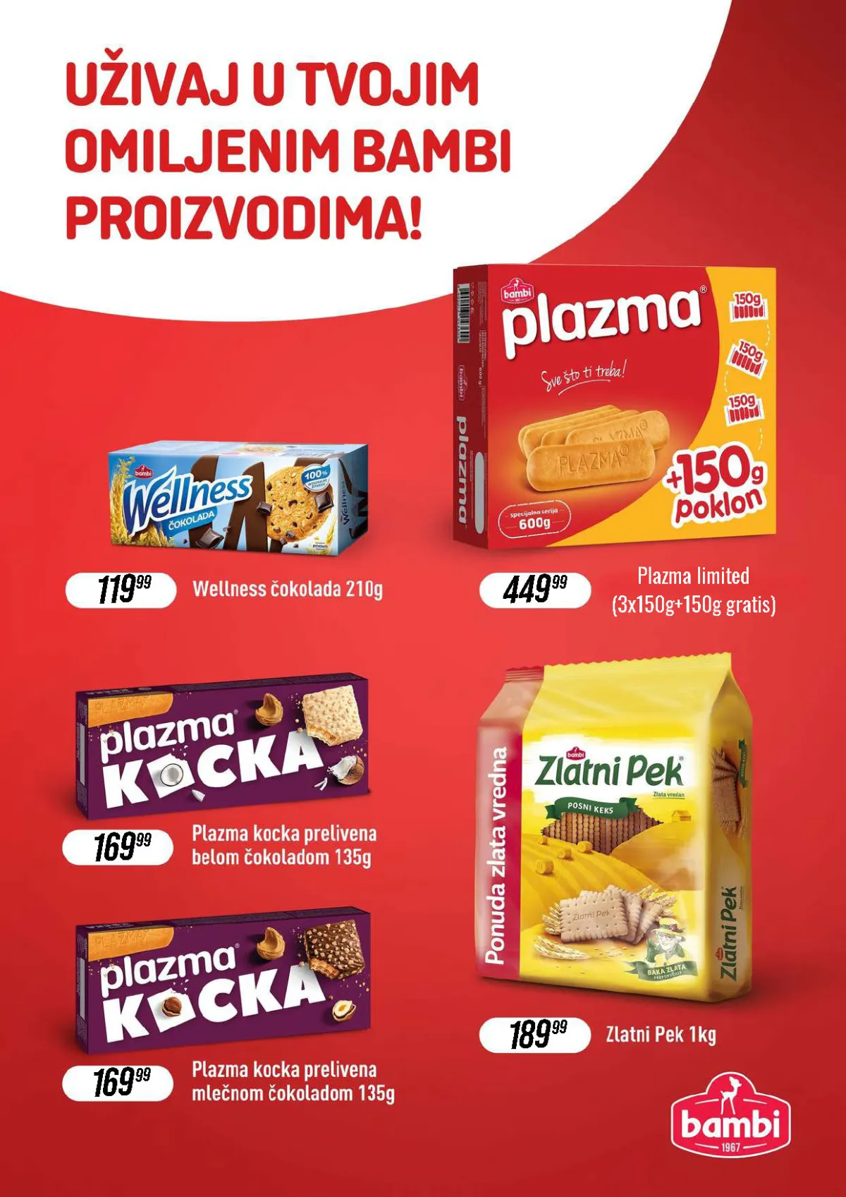 DTL Tekijanka katalog 07–19.10.2026., strana 3 – Bambi Plazma, Wellness i Zlatni Pek