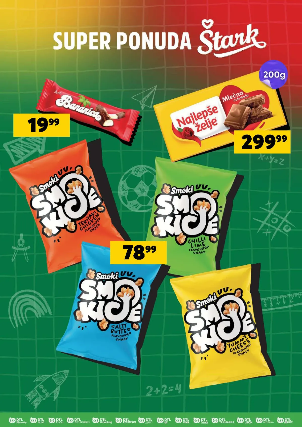 DTL Tekijanka katalog – Štark slatkiši na akciji