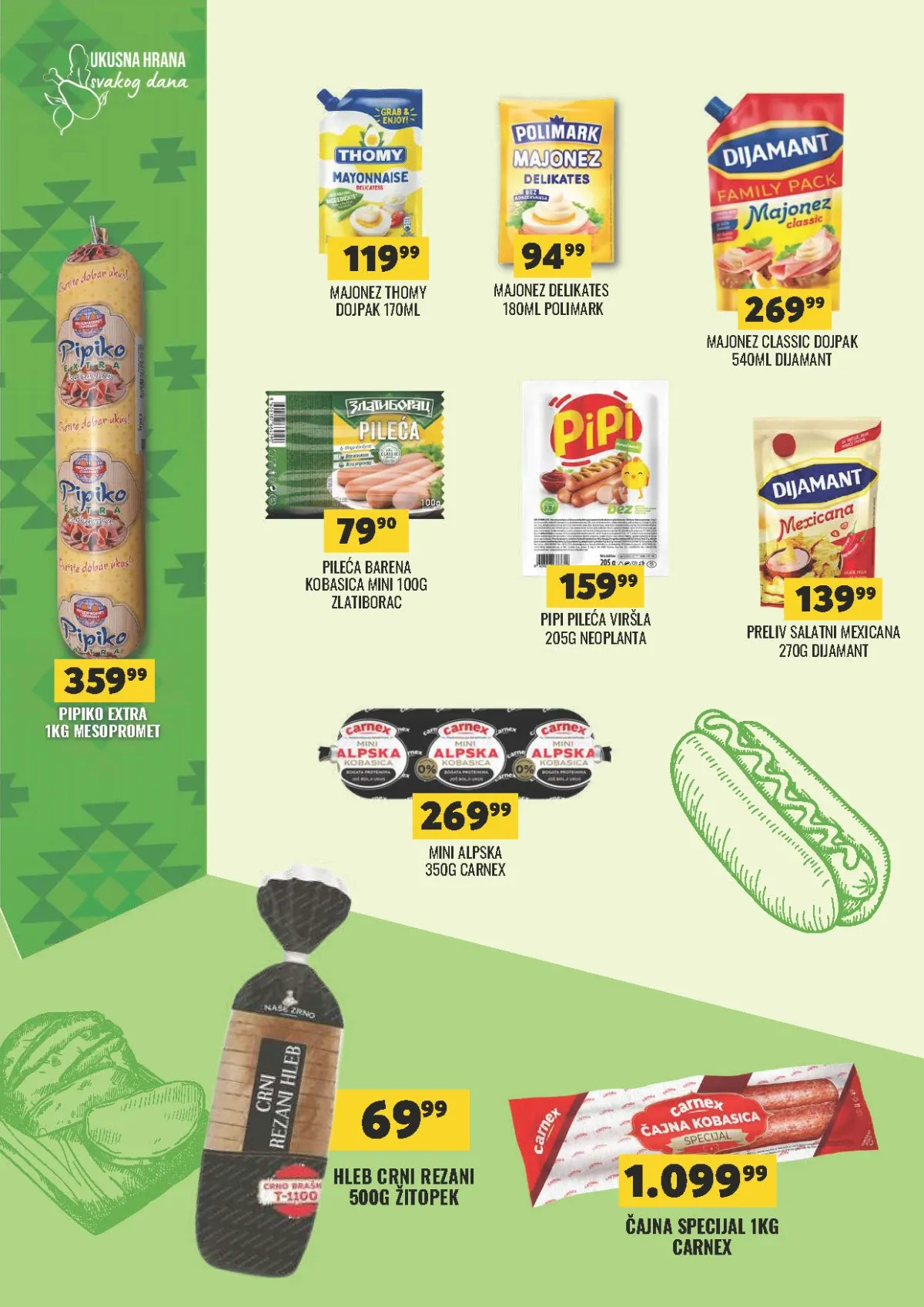 DTL Tekijanka katalog – suhomesnati proizvodi i majonez