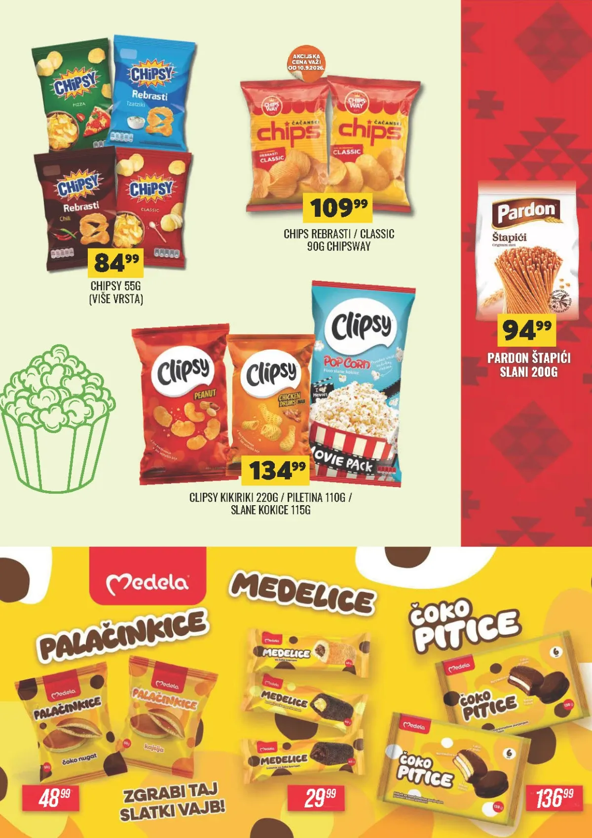 DTL Tekijanka katalog – čips, grickalice i slatkiši