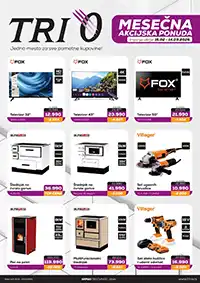 TRI O katalog sniženja tehnike i IT opreme do 14. marta 2026