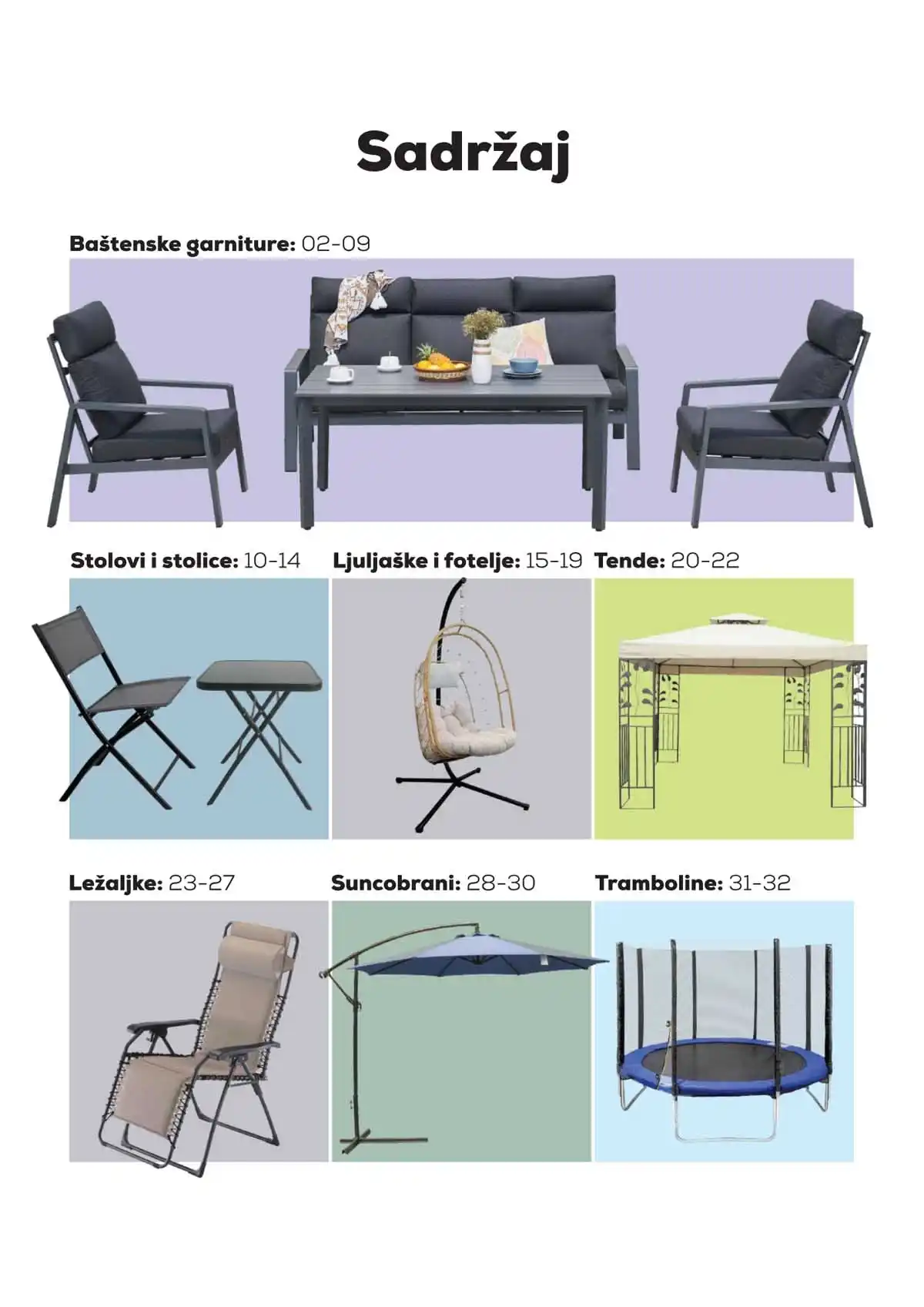 TRI O baštenski katalog 2026 – alati i oprema za uređenje vrta akcija za celu 2026