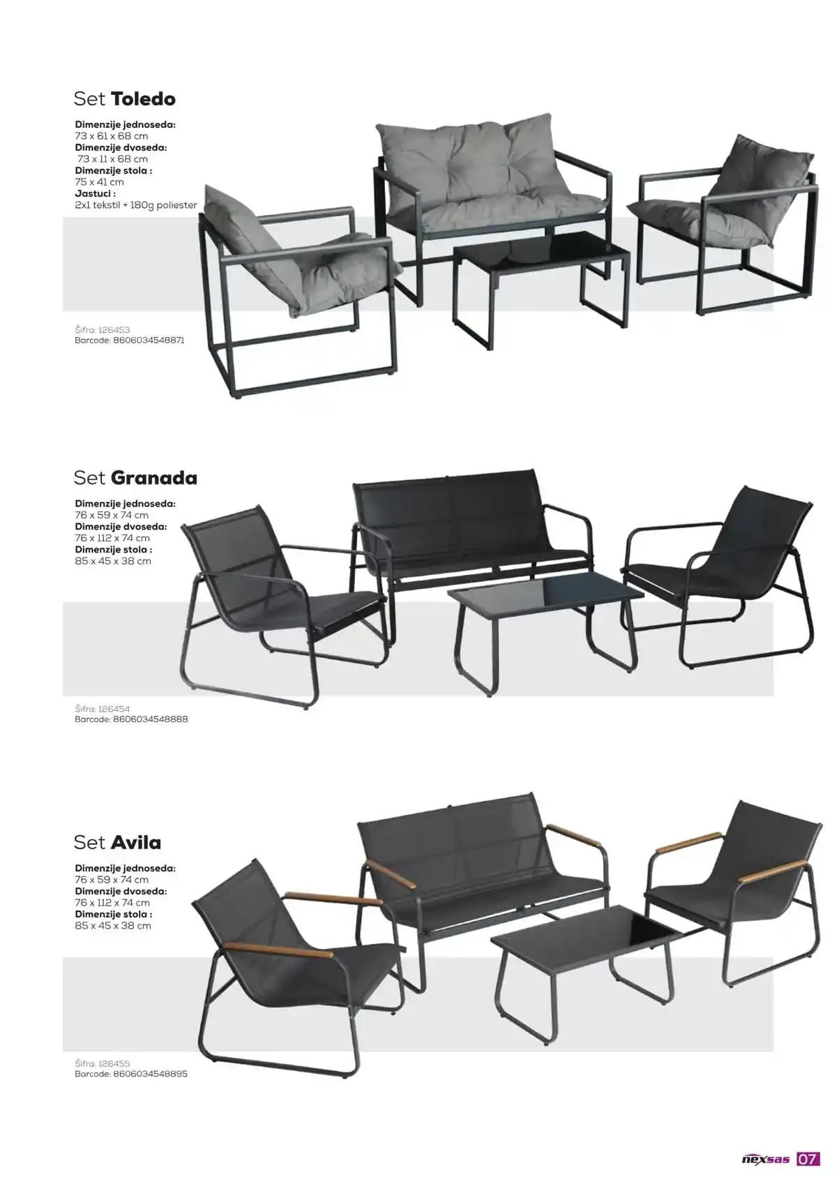 TRI O baštenski katalog 2026 – završna strana ponude za vrt i dvorište