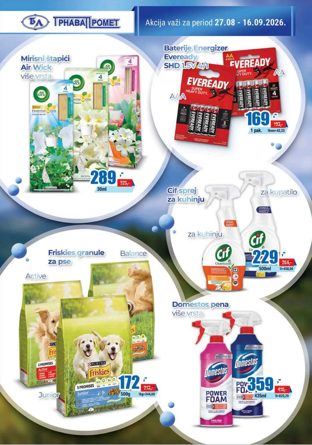 Trnava Promet katalog – gelovi za tuširanje, sapuni, šamponi i proizvodi za negu