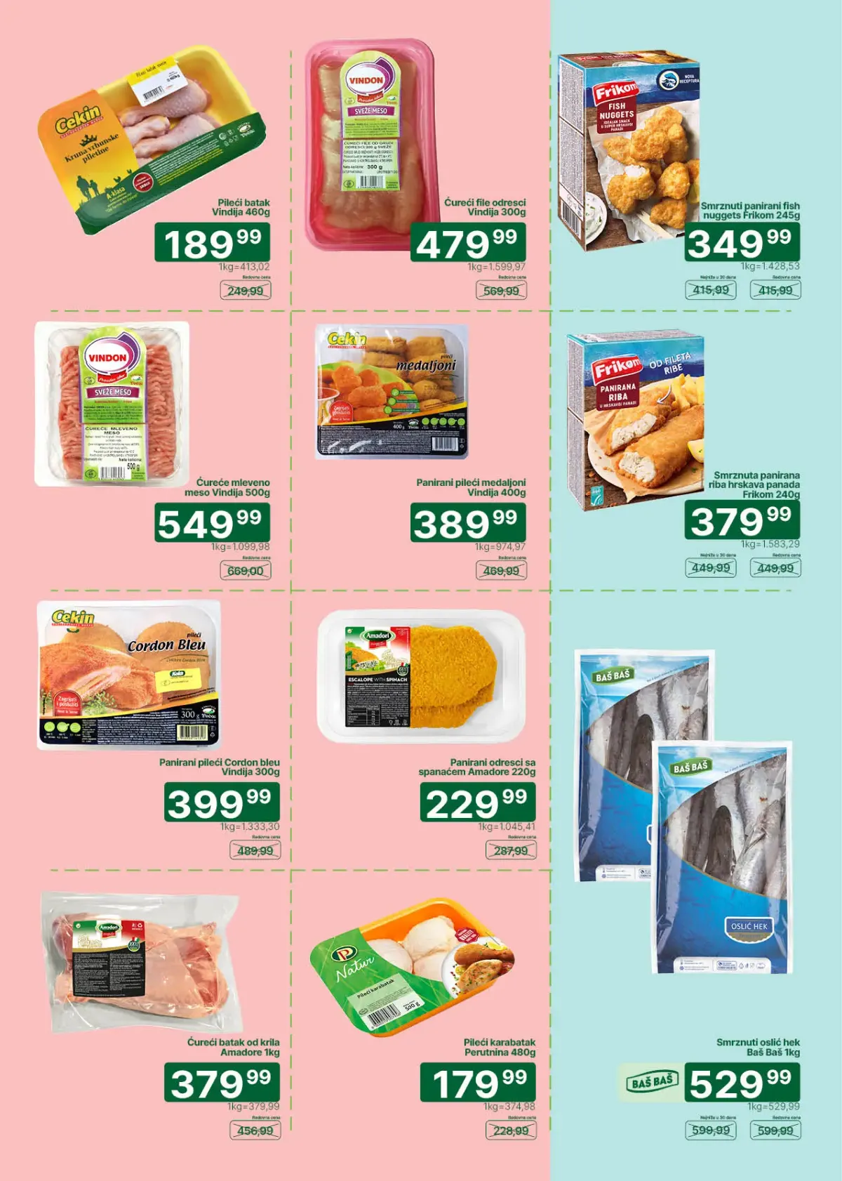 Univerexport katalog do 15.10.2026. – sveže meso i mesni proizvodi