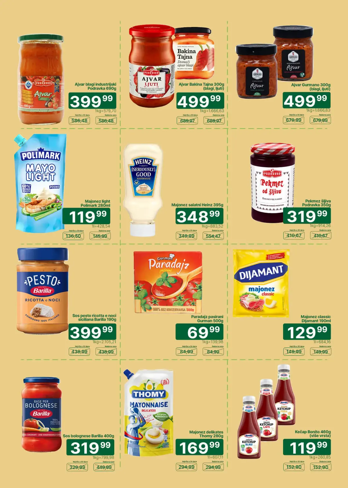Univerexport katalog do 15.10.2026. – ajvar, majonez i sosovi