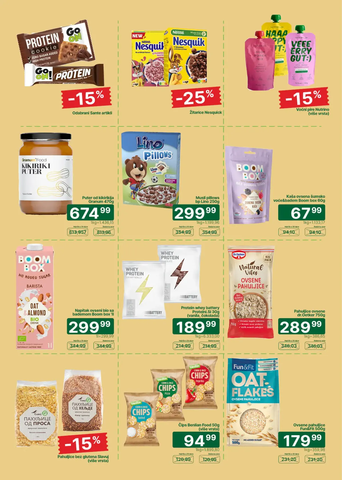 Univerexport katalog do 15.10.2026. – zdrava hrana i žitarice
