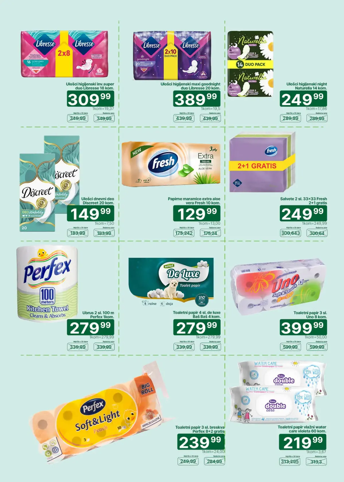 Univerexport katalog do 15.10.2026. – papirna galanterija i higijena
