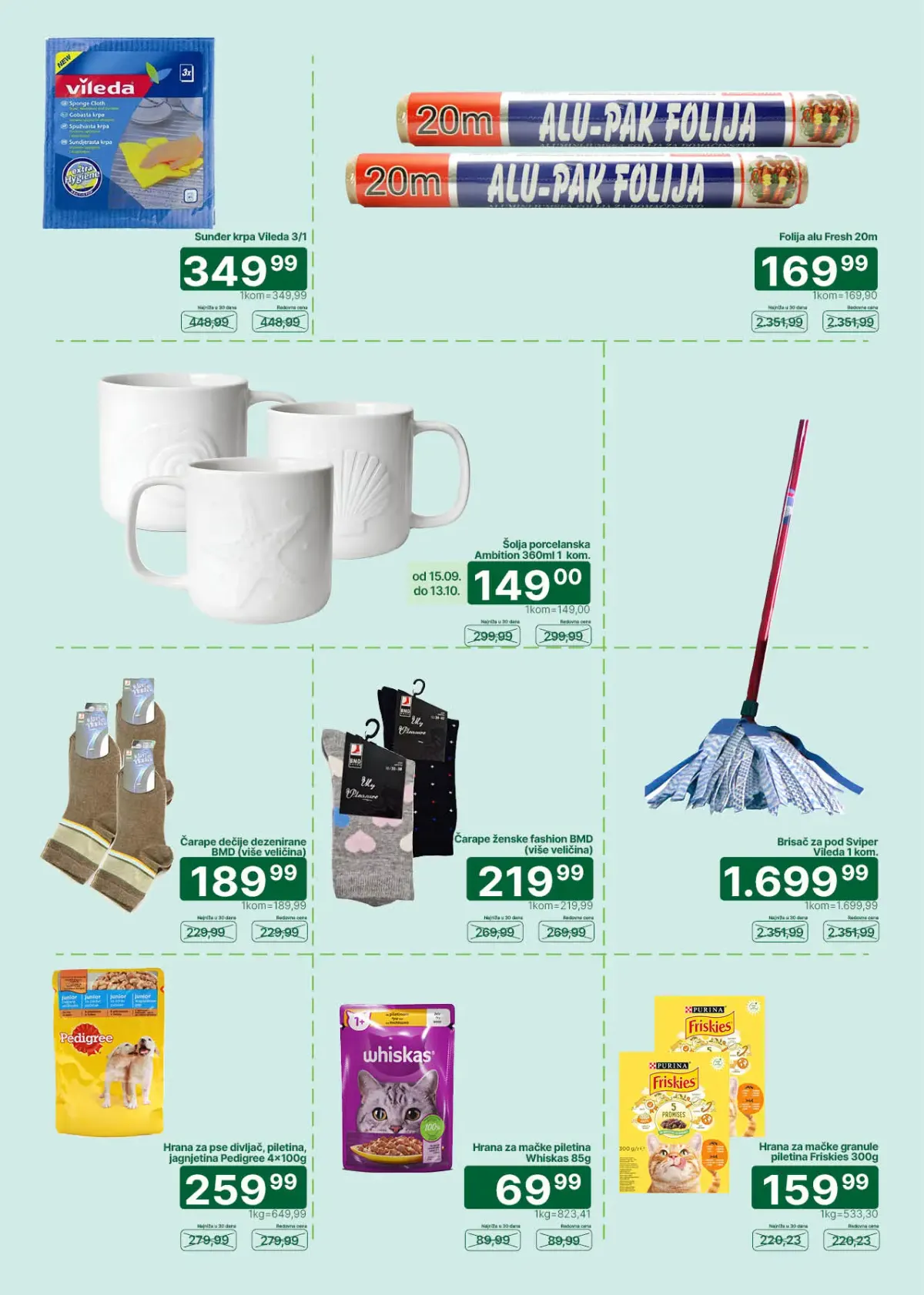 Univerexport katalog do 15.10.2026. – proizvodi za domaćinstvo