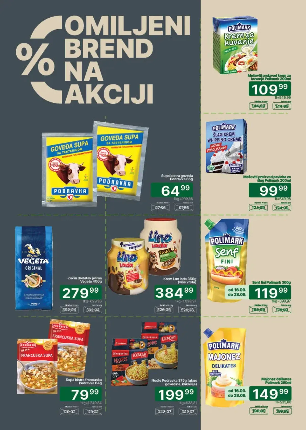 Univerexport katalog od 16.09. do 30.09.2026. – pregled akcijske ponude na stranici 24