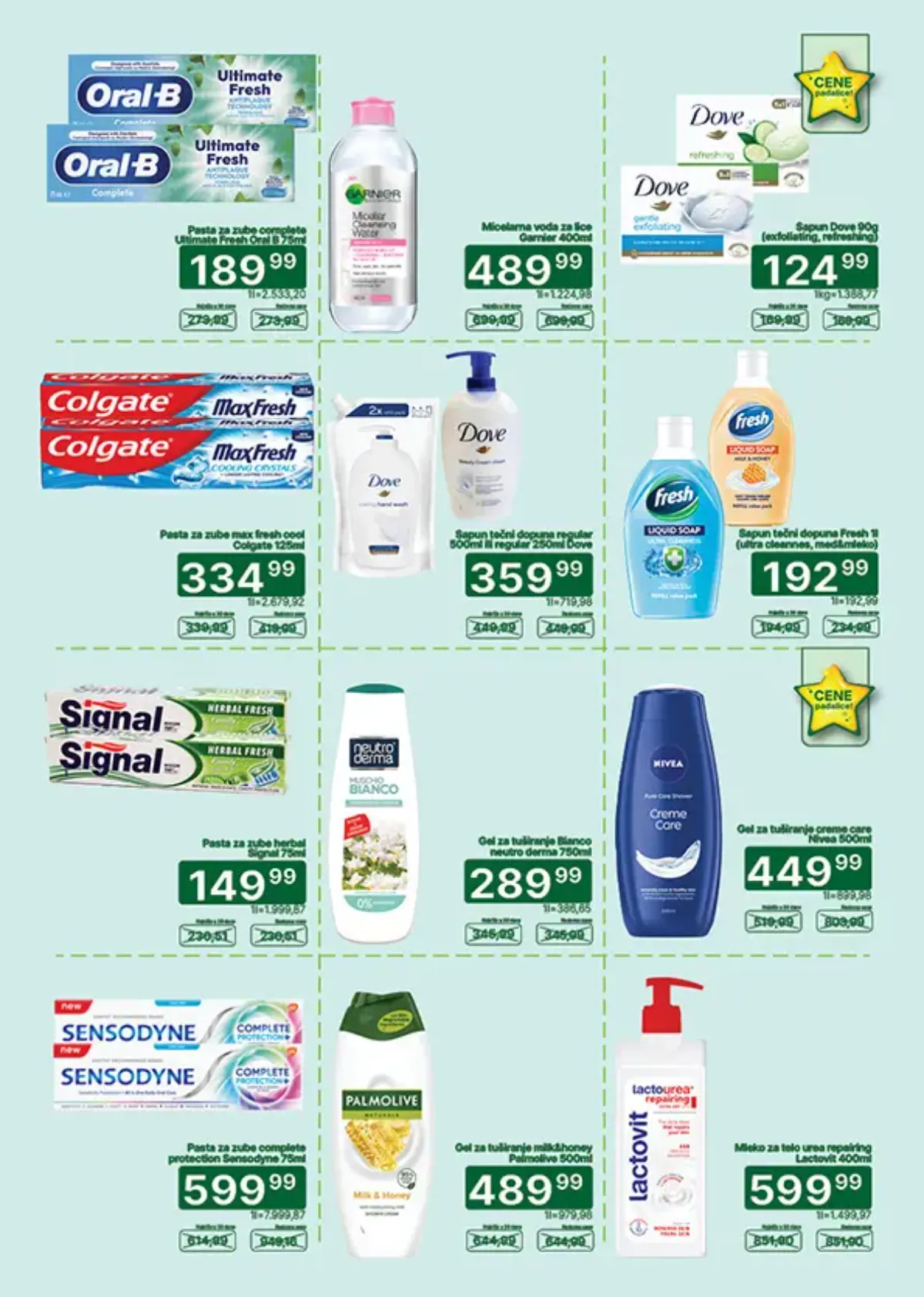 Univerexport katalog strana 26 – Oral-B, Colgate, Signal i proizvodi za ličnu higijenu