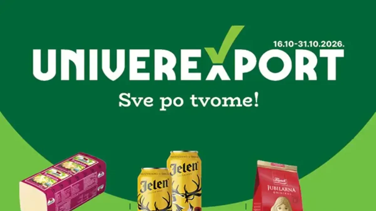 UNIVEREXPORT katalog od 16. do 31.10.2026. – akcijske cene za drugu polovinu oktobra