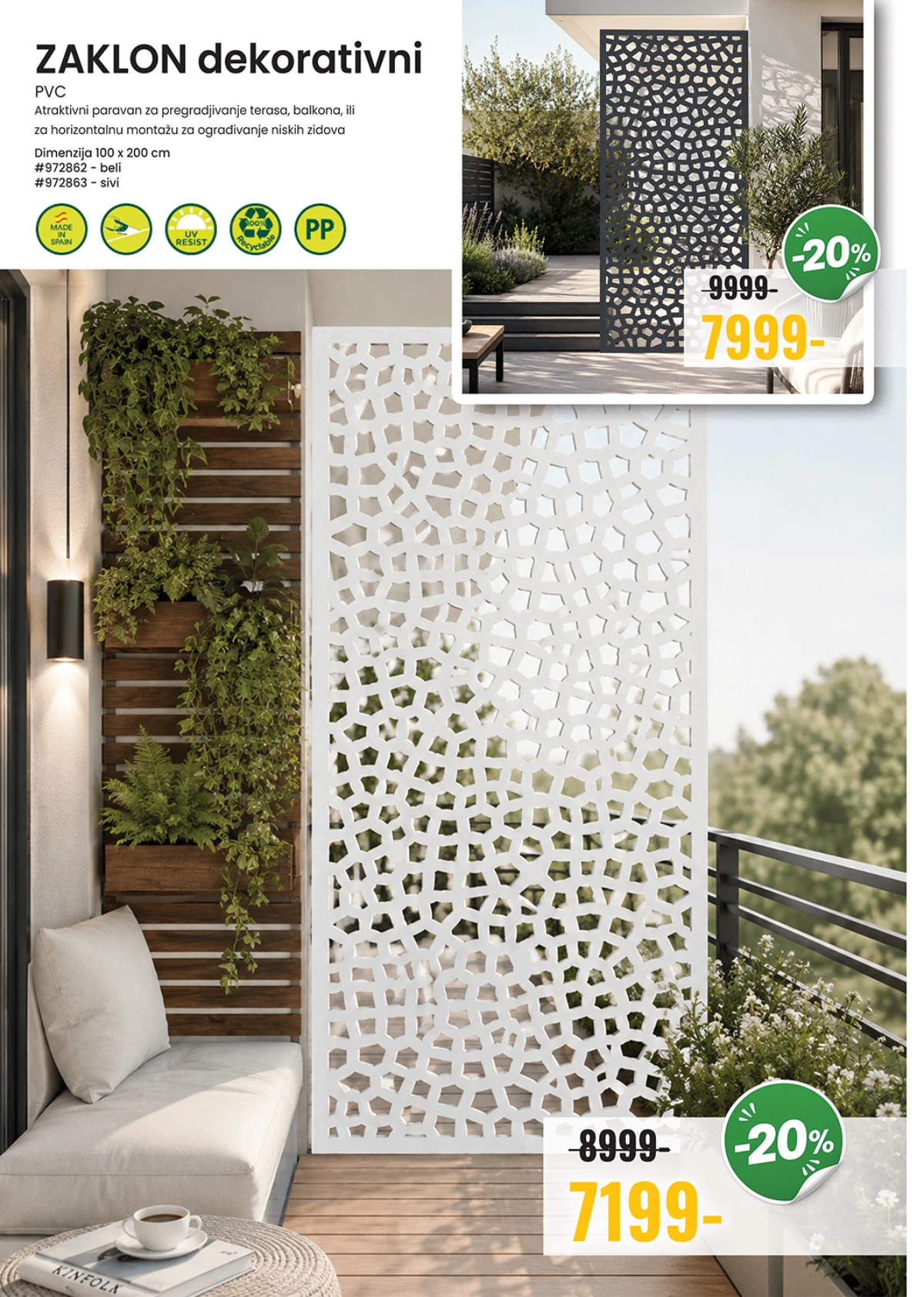 Uradi Sam katalog strana 2 – dekorativni zakloni i paneli za dvorište