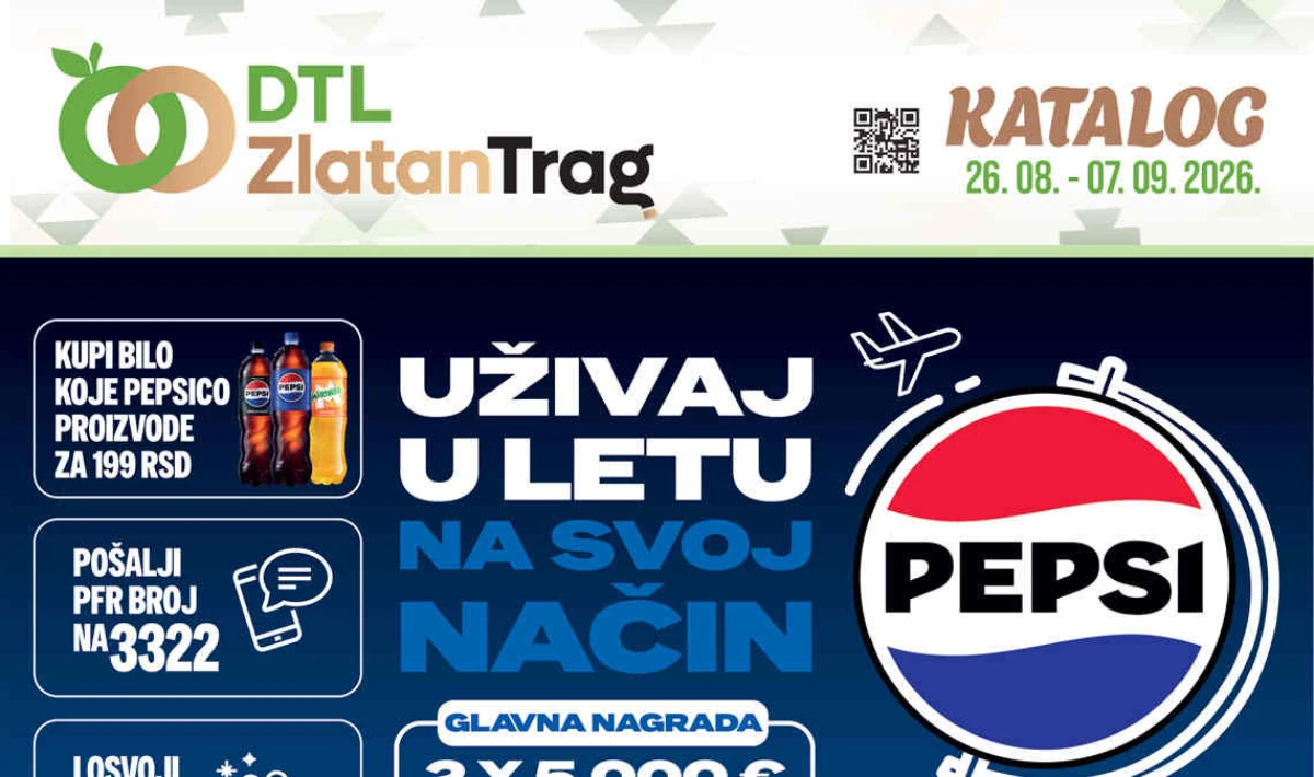 Zlatan Trag katalog od 26.08. do 07.09.2026. – sniženja do 50% na hranu, piće, slatkiše, kućnu hemiju i proizvode za domaćinstvo