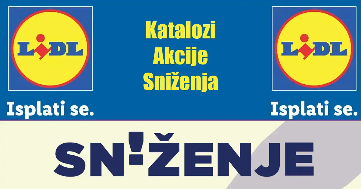 Lidl katalog sniženja Srbija