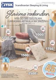 JYSK Katalog - SLAVIMO ROĐENDAN! AKCIJA SNIŽENJA DO 17.04.2024. 